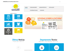 Tablet Screenshot of coopercocal.com.br